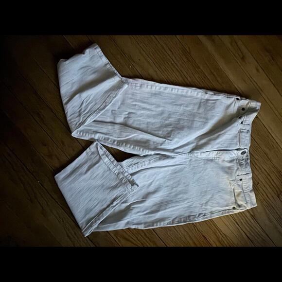 White Skinny Jeans Women’s 12 - Picture 1 of 4
